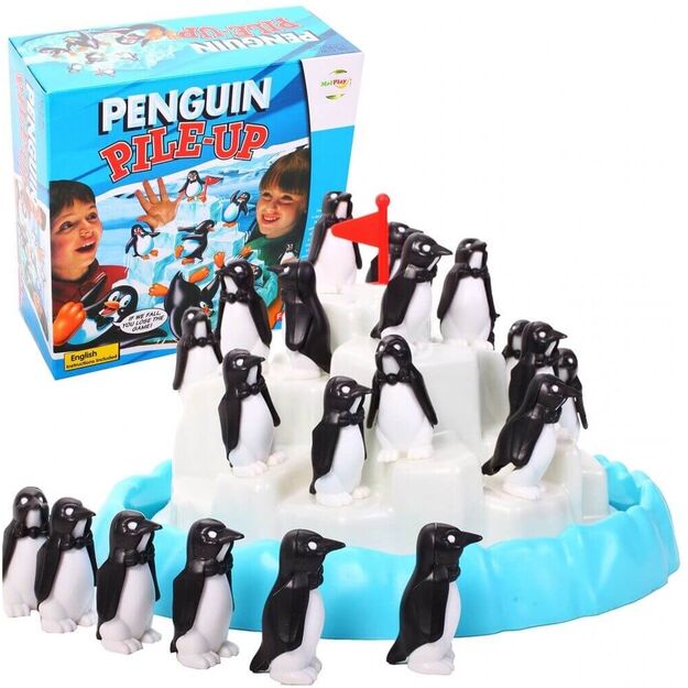 Arkadinis žaidimas Pingvinai lipa ledu
