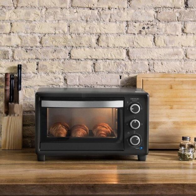 Mini elektrinė orkaitė Cecotec Bake'n Toast 1500W, Nero