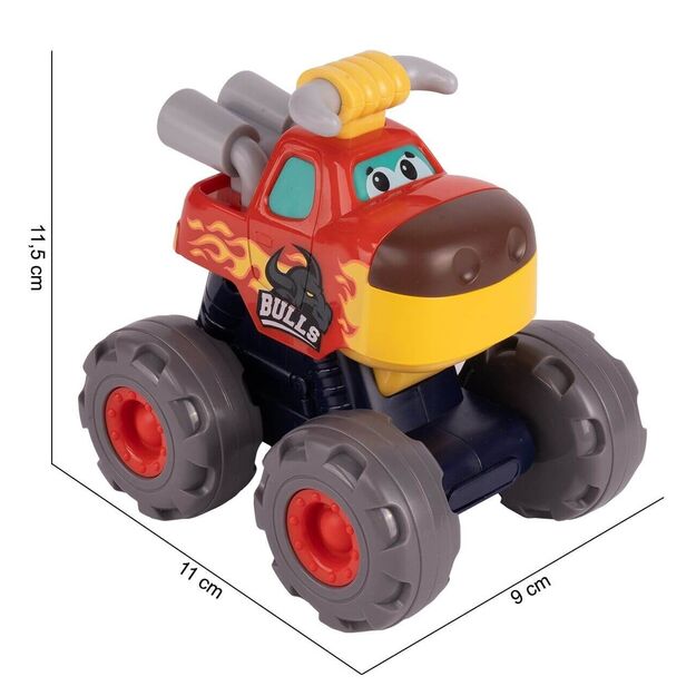 Žaislinis sunkvežimis kūdikiui Monster truck BYK