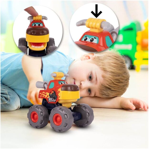 Žaislinis sunkvežimis kūdikiui Monster truck BYK