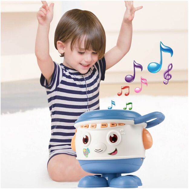 Interaktyvus muzikinis būgnas kūdikiams