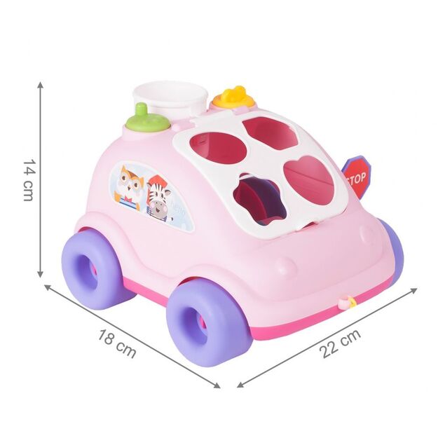 Lavinamasis žaislas kūdikiams Mašina - rūšiuotojas (pažeista pakuotė)