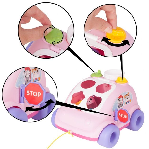 Lavinamasis žaislas kūdikiams Mašina - rūšiuotojas