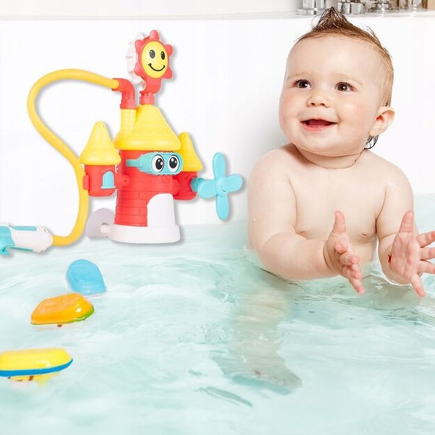 Vonios žaislas kūdikiams Pilis su dušu