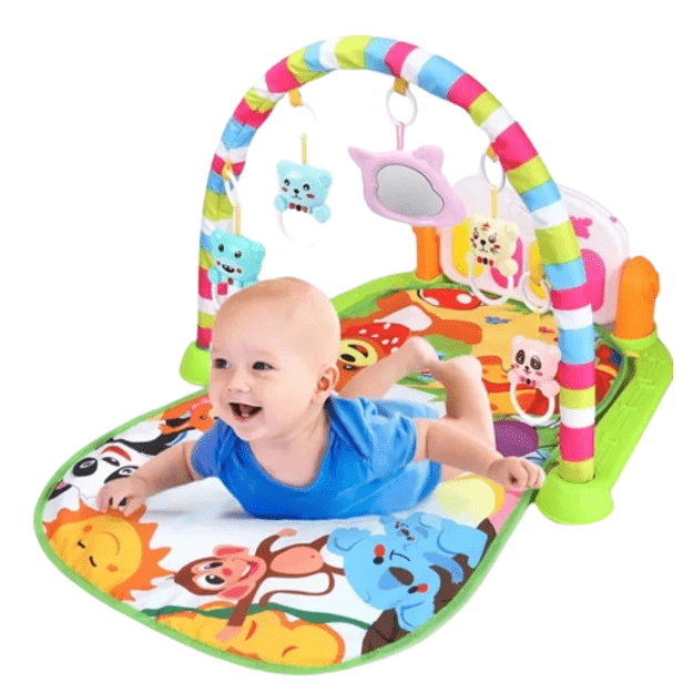 Lavinamasis muzikinis žaidimų kilimėlis kūdikiui