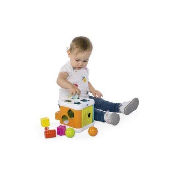 Lavinamasis žaislas kūdikiams Formelių dėlionė, rūšiuotojas „Du viename“, Chicco