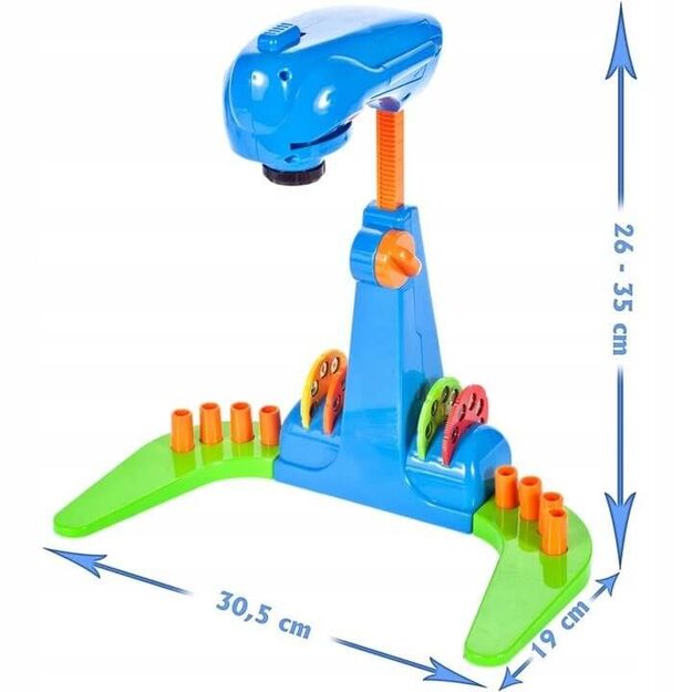 Vaikiškas projektorius piešimui 
