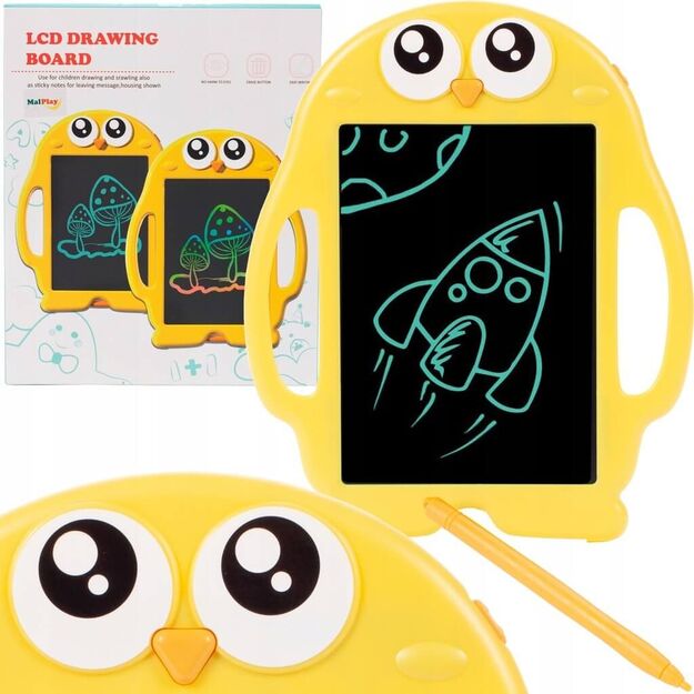 Piešimo planšetė Pingvinas su LCD ekranu 8,5"