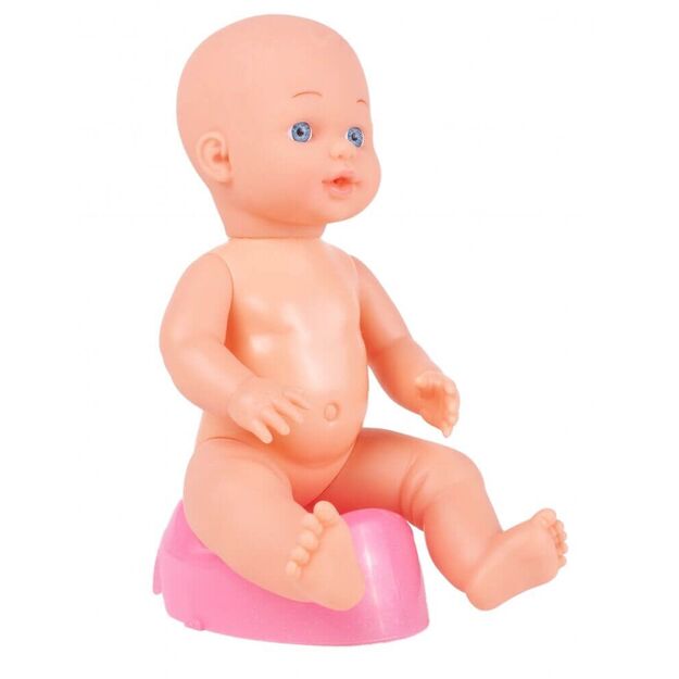 Lėlė kūdikis su priedais ir nešykle, 30 cm