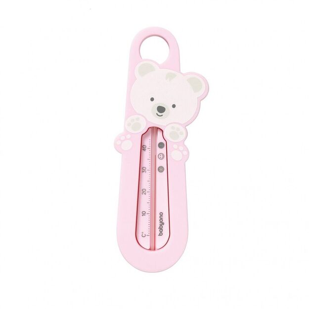 Babyono termometras voniai meškėnas - rožinis