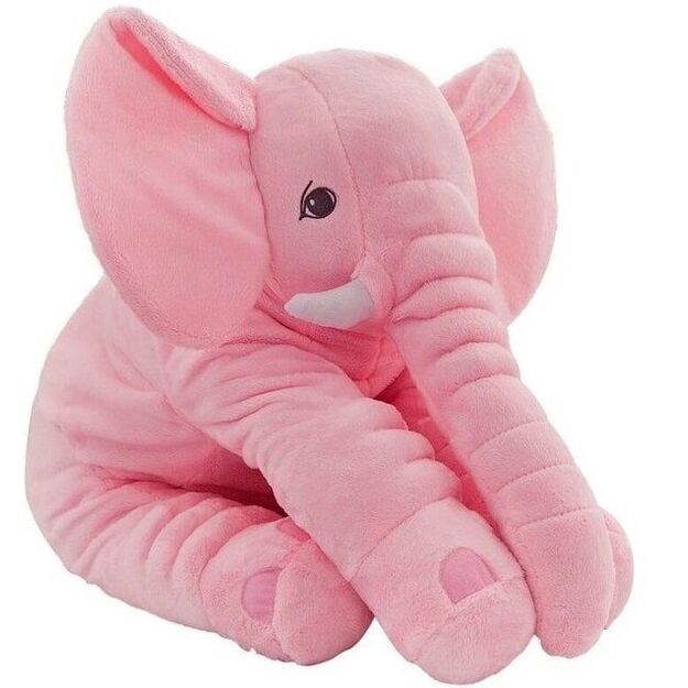 Minkštas žaislas - pagalvė Pliušinis dramblys