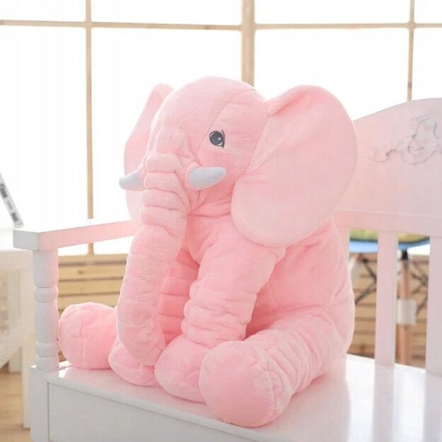 Minkštas žaislas - pagalvė Pliušinis dramblys