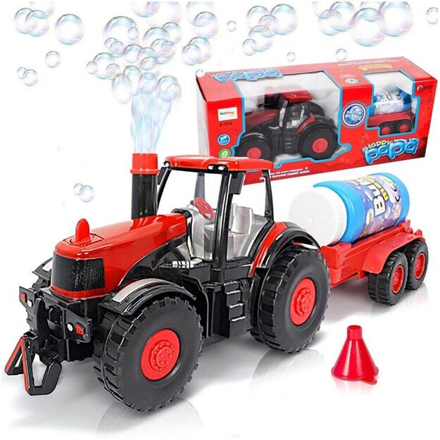 Muilo burbulų aparatas Interaktyvus traktorius + skystis