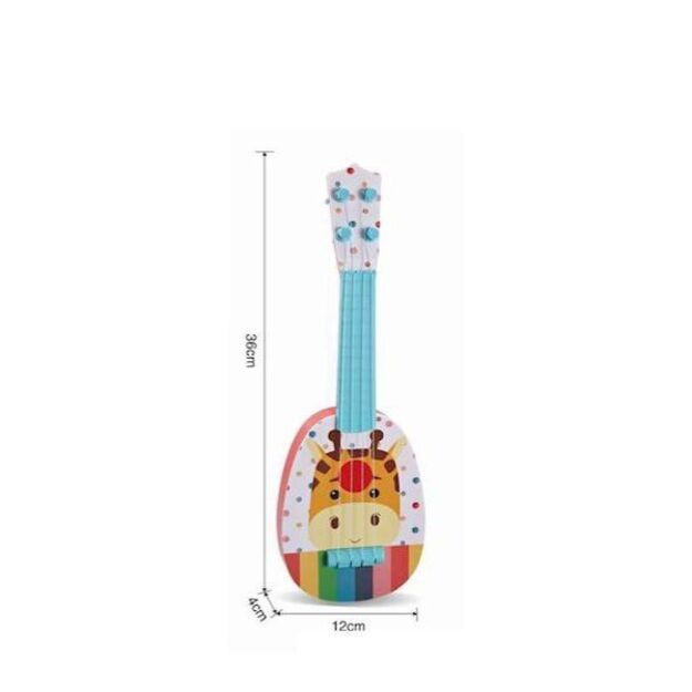 Vaikiška gitara 36 cm Žirafa