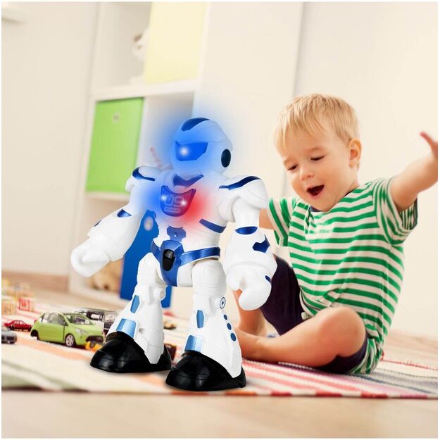 Žaislinis šokantis ir dainuojantis robotas valdomas nuotoliniu būdu, 23 cm