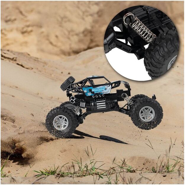 Nuotoliniu būdu valdomas automobilis Monster RC, 3.7V baterija ir USB