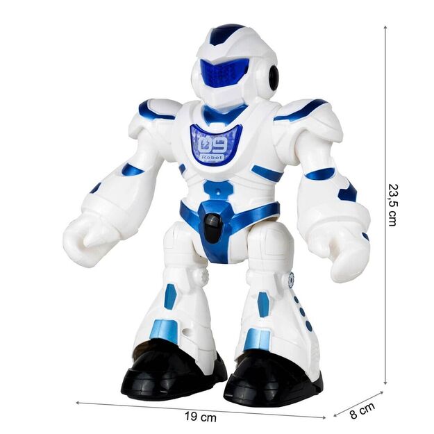 Žaislinis šokantis ir dainuojantis robotas valdomas nuotoliniu būdu, 23 cm