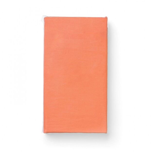 Bocioland paklodė su guma jersey, oranžinė, 120*60
