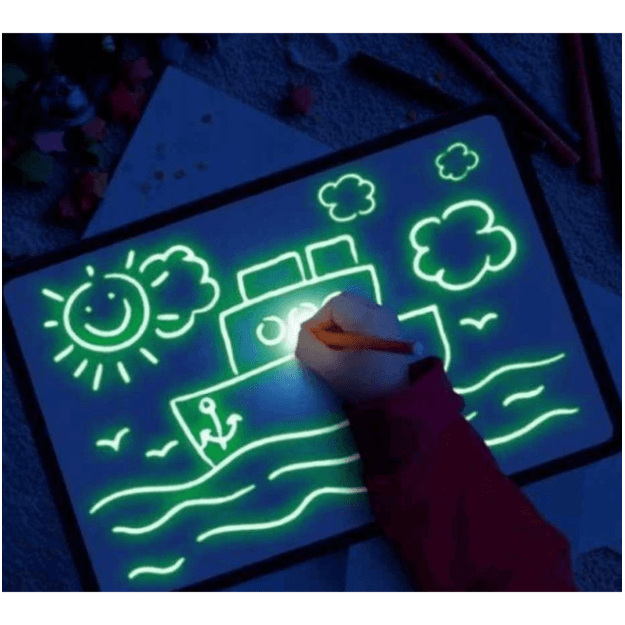Magiška lenta piešimui su LED šviesa