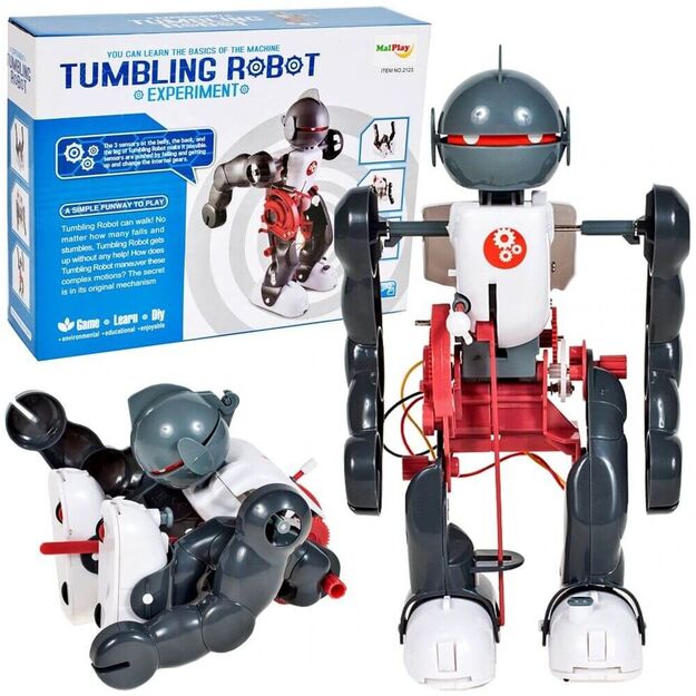 Vaikščiojantis robotas - konstruktorius „Tumbling Robot“