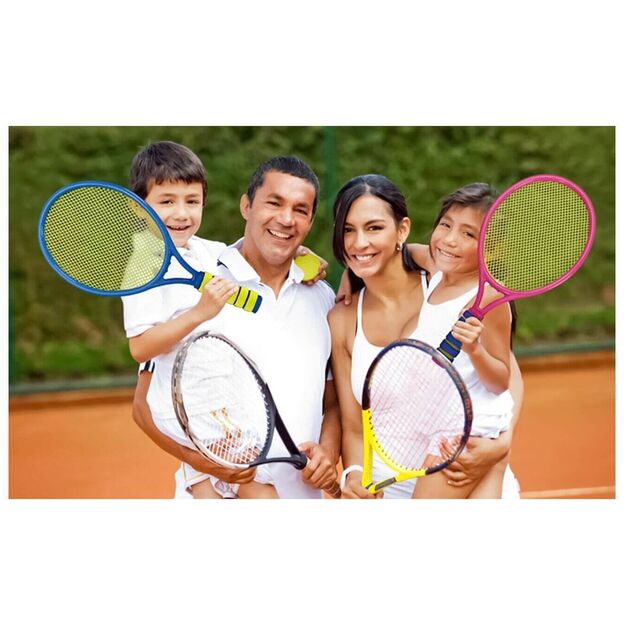 Vaikiška mini badmintono teniso raketė + kamuoliukų rinkinys