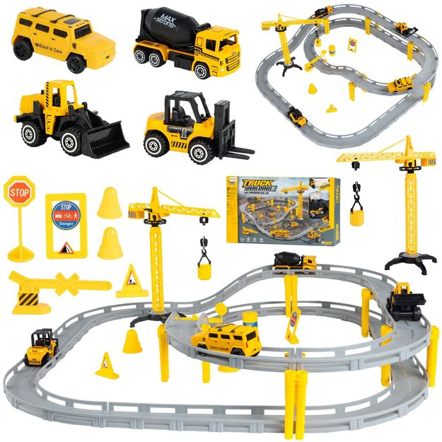 Žaislinė statybinė geležinkelio trasa