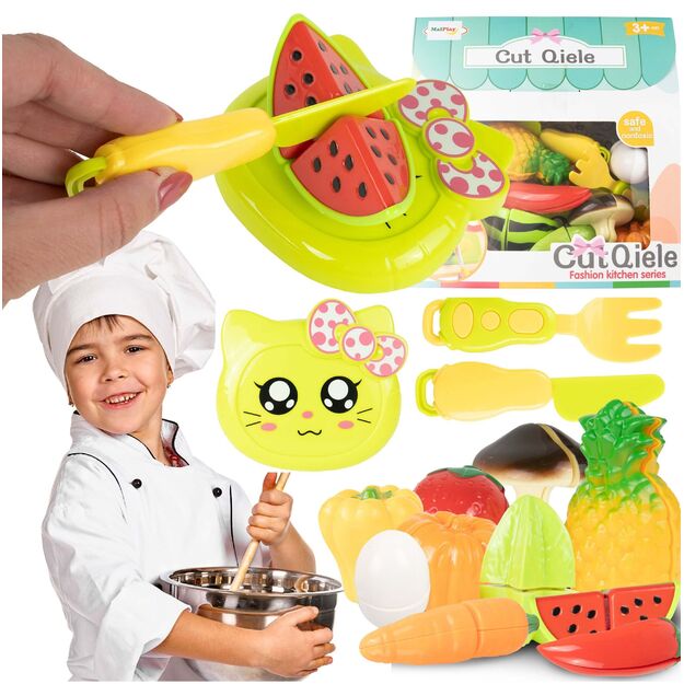 Žaisliniai pjaustomi vaisiai ir daržovės