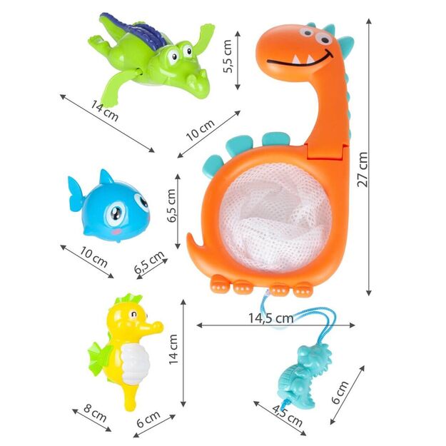 Vonios žaislas Dinozauras