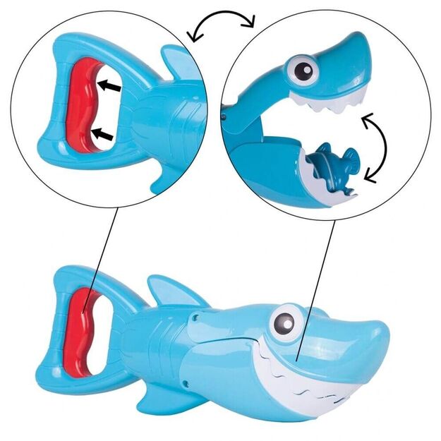 Vonios žaislų rinkinys Ryklys