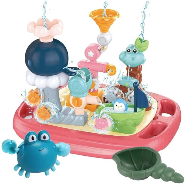 Edukacinis vonios žaislas Vandens parkas