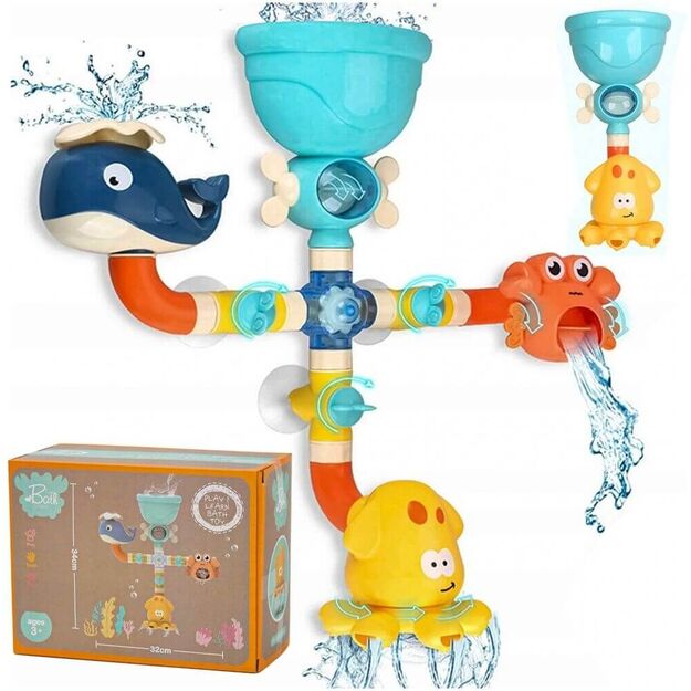 Vonios žaislas Perpildymo fontanas